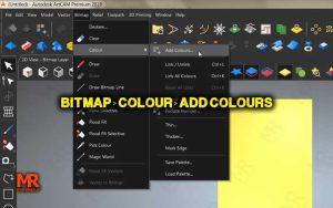 Bitmap > Colour > Add Colours